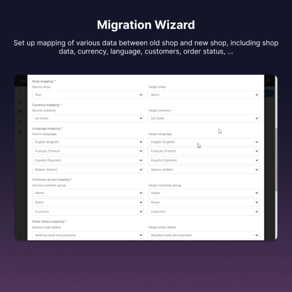 AT Migrate: sync, cloud backup and version upgrade