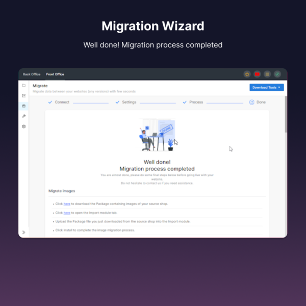 AT Migrate: sync, cloud backup and version upgrade