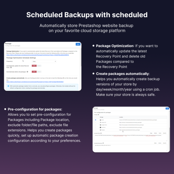 AT Migrate: sync, cloud backup and version upgrade