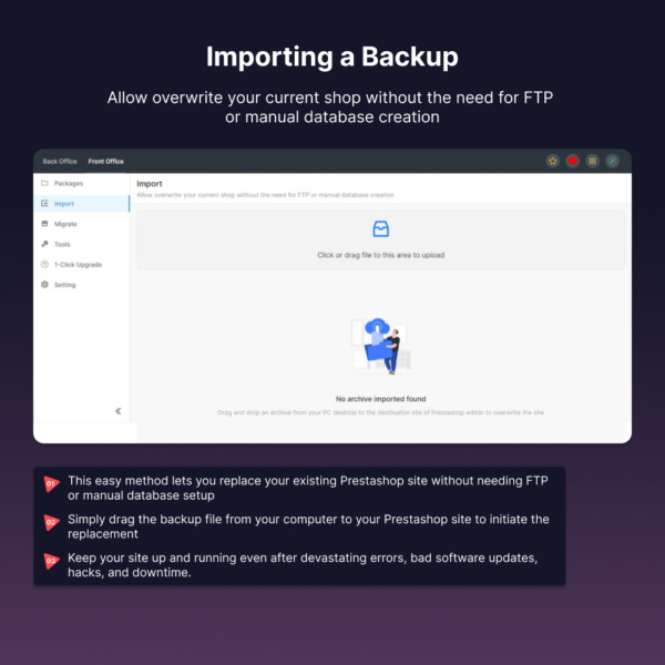 AT Migrate: sync, cloud backup and version upgrade